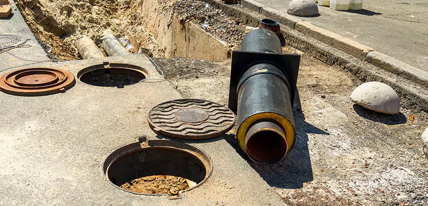 Lateral Sewer Line Replacement in Noblesville